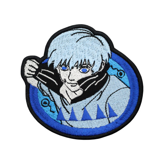 Jujutsu Kaisen Toge Inumaki Embroidered Iron On Velcro Sleeve Patch